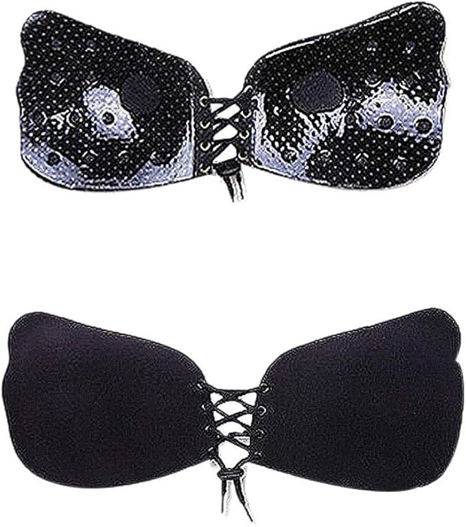 Pingtr Invisible Bras Self Adhesive Bra, Women's Silicone Seamless