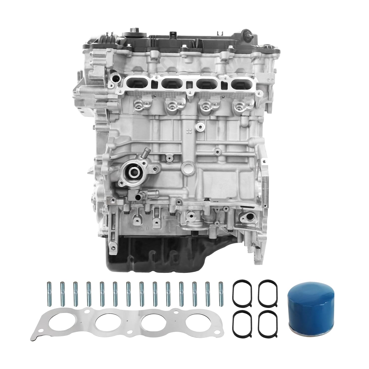 Photo 1 of ***MAY BE MISSING SMALLER COMPONENTS*** G4NC 2.0L Engine Assembly Compatible with Hyundai Elantra i30 i40 Tucson (2012-2020) ; Long Cylinder Block Engine Assembly Fits for Kia Carens Forte KX5 KX7 Soul Sportage (2012-Present)