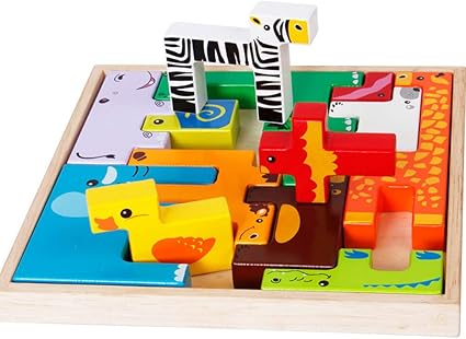 creative animal building blocks