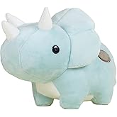Bellzi Triceratops Cute Stuffed Animal Plush Toy - Adorable Soft Dinosaur Toy Plushies and Gifts - Perfect Present for Kids, Babies, Toddlers - Seri