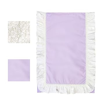 purple crib comforter