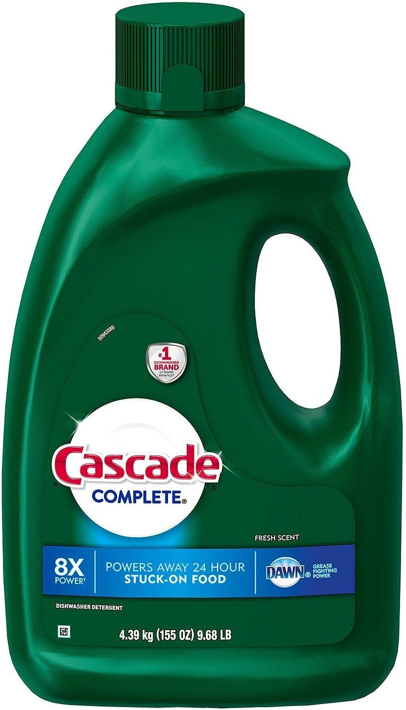 Cascade Complete 8X Power Detergente de gel para lavaplatos, aroma
