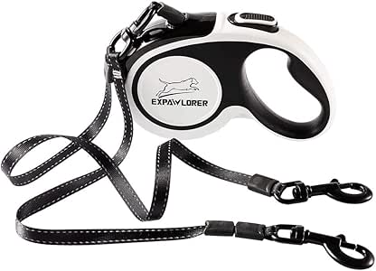 double retractable leash