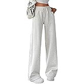 JUJIAYOUPIN Womens Wide Leg Sweatpants 2025 High Waisted Baggy Pants Drawstring Workout Athletic Joggers