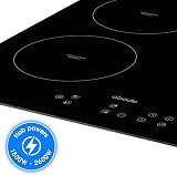 Abode Induction Hob 59cm Four Zone Ceramic Cooktop with Touch Control view 8