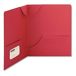 Smead Lockit Two-Pocket Heavyweight Folder, Letter