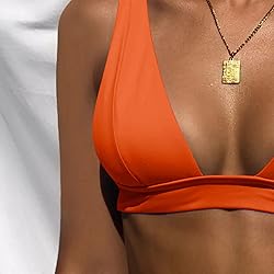 Bathing Suits for Women Deep V Neck Sexy Two Piece