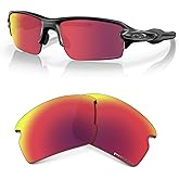 Oakley Authentic Flak 2.0 OO9295 Replacement Lenses For Men For Women+ Bundle Microfiber Pouch -FRAMES NOT INCLUDED
