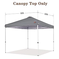 SCOCANOPY Replacement Top with Air Vent for 10x10