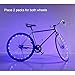 Soondar Super Bright 20-LED Bicycle Bike Rim Lights, Blue