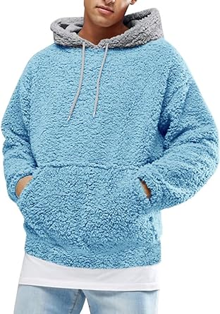 plush hoodie mens