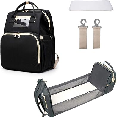 travel crib with changing table