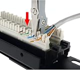 AVESON Network Telecom Punch Down Tool Krone RJ45 RJ11 Cat5e Cat6 Cable view 8