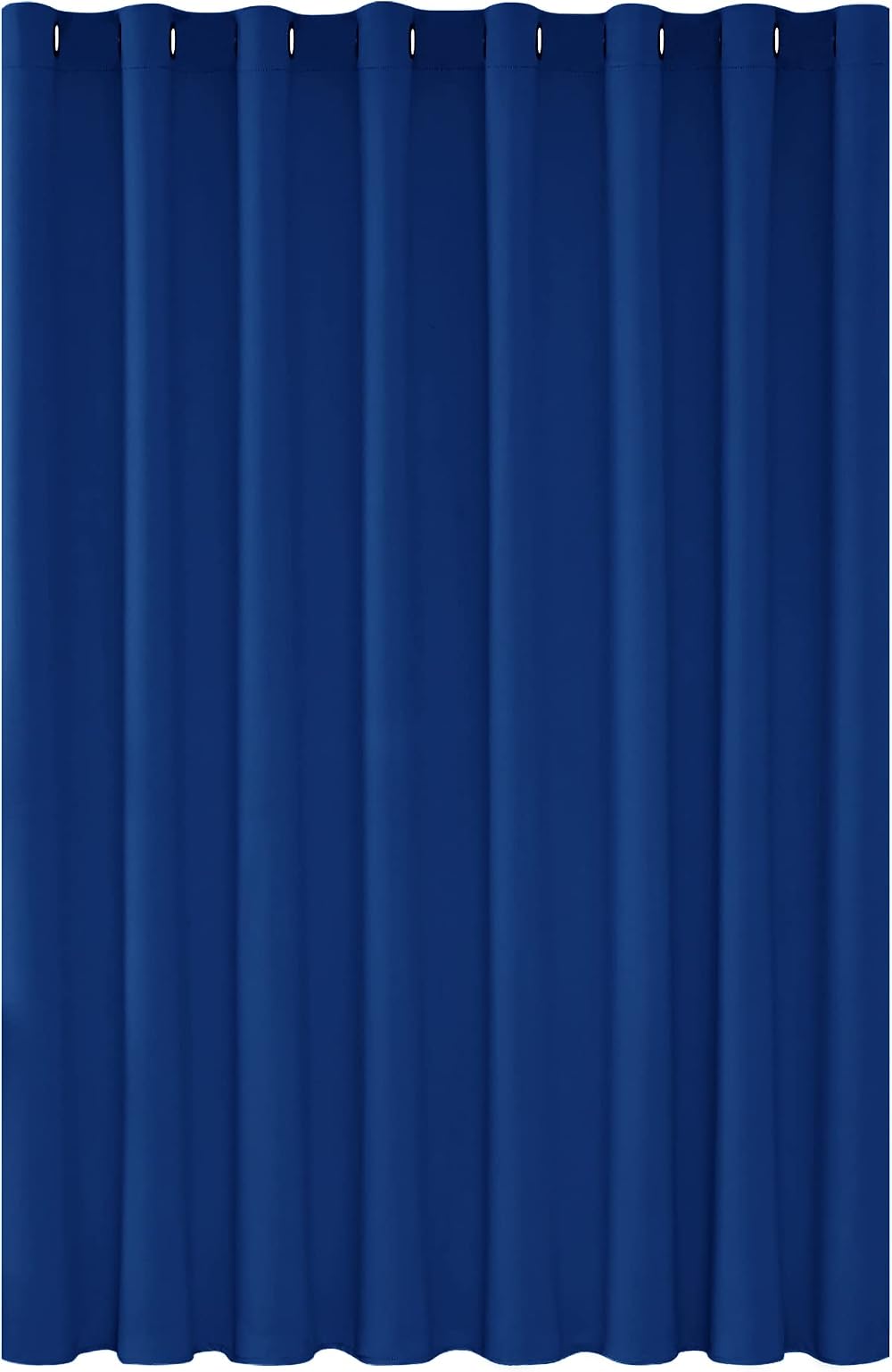 Deconovo Eyelet Blackout Curtain 100 x 95 Royal Blue Energy Saving Panel