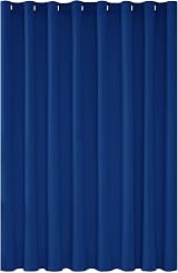 Deconovo Eyelet Blackout Curtain 100 x 95 Royal Blue Energy Saving Panel