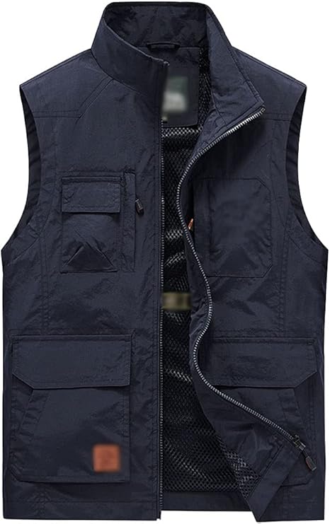 Amazon Co Jp フィッシングベスト 釣りベストオシャレ 春のマルチポケットジレット 屋外撮影ベスト 実用的なレジャーチョッキ 8ポケット付き Color E M ホーム キッチン