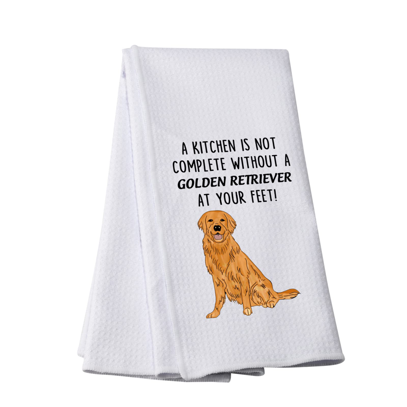 Golden Retriever Kitchen Towel Golden Retriever Owner Kitchen Decor G olden Re triever Lover Gift (G olden R etriever-t)