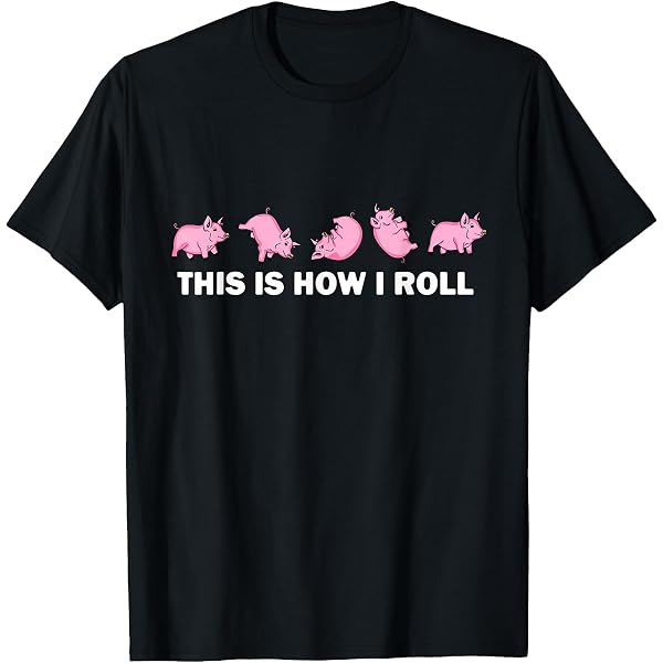 T-shirt Humour "Amoureux Du Bacon" - Coton - Multi-couleurs - Tailles S à 3XL - Fait Main US