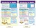NewPath Learning Algebra Skills Bulletin Board Charts, Set/7 - Laminated, Double-Sided, Full-Color, 12