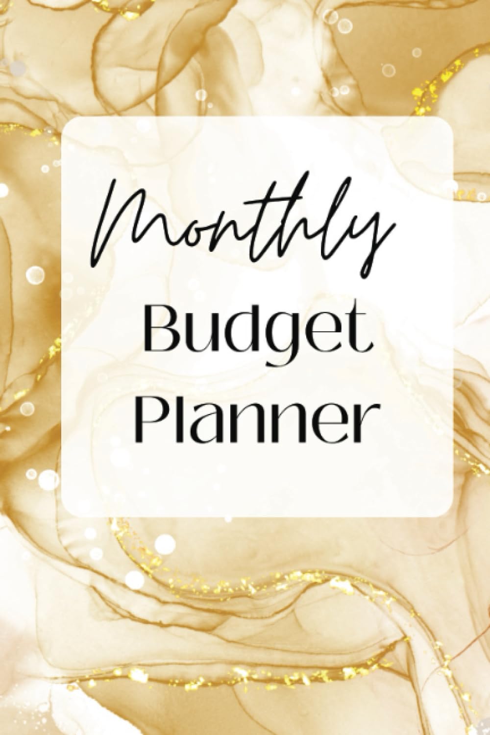 Monthly Budget Planner | Monthly Expense and Bill Organiser | Monthly Bill Tracker | Pink and Gold