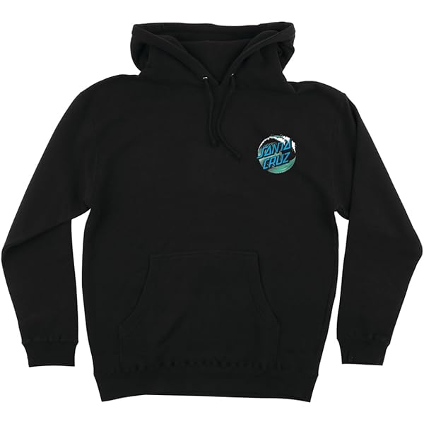 Amazon.com: SANTA CRUZ Wave Dot P/O Hooded Heavyweight Sweatshirt