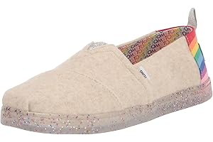 TOMS Unisex-Child Alpargata Loafer Flat