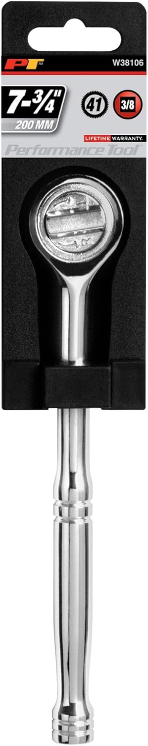 Performance Tool W38106 3/8" Drive Round Head Ratchet