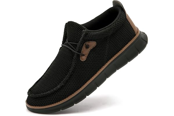 XKOWUO Mens Loafers Slip On Wide Walking Boat Driving Shoes Lightweight Comfortable Casual Fashion Sport Business Sneakers Br