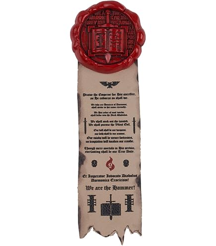 Starforged Magnete Frigorifero Collezione Space Marines | Banner Capitolo Warhammer 40K - Cavalieri Grigi