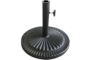 Four Seasons Courtyard Umbrella Base Fits Up To 2" Umbrella Pole for Garden, Patio, Yard, and Outdoor Events