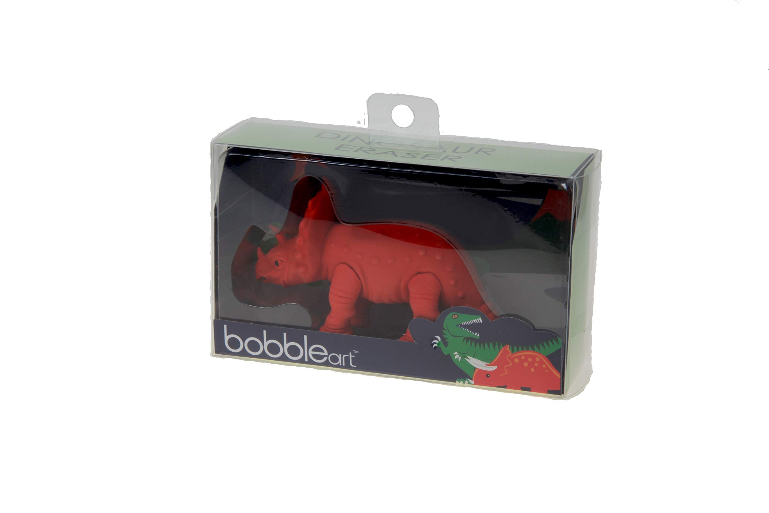 Bobble Art Giant Triceratops Dinosaur Eraser/Dinosaur Rubber/Dinosaur Gifts for boys and Girls