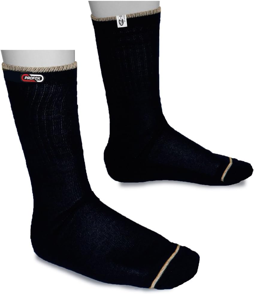 PROFOX Fire Resistant Nomex Socks for Auto Racing - 1 Pair
