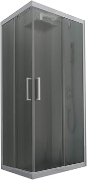 F T Box Doccia Angolare In Pvc 70x90 Cm H190 Vetro Stampato Cincilla Mod Lite Profilo Bianco Amazon It Fai Da Te Box Doccia Vetro Cincilla