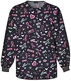 Cherokee 2643C Women's Snap Front Warm-Up Jacket