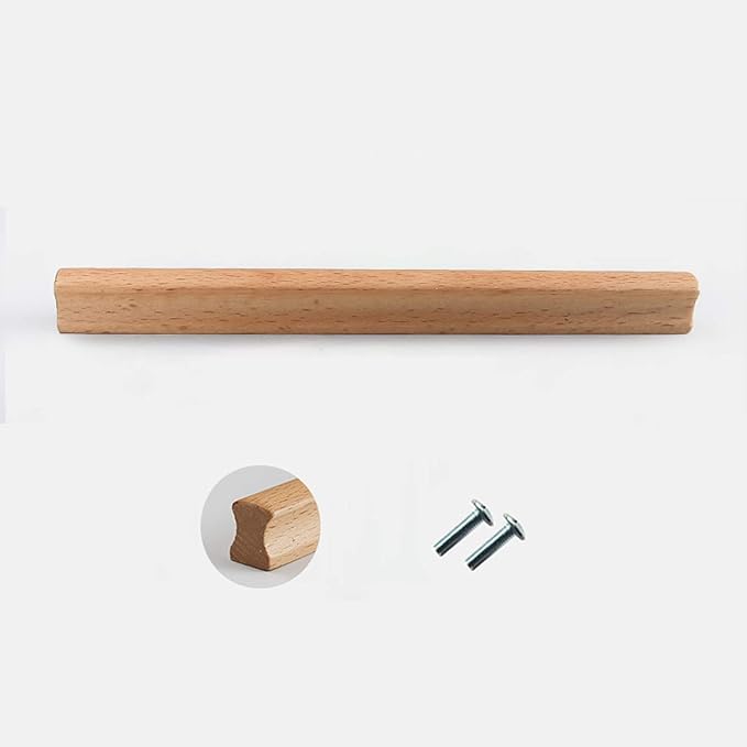 Buchenmöbelgriff, Schrankgriff, Schrankgriff im nordischen Stil