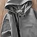 Infant Baby Boy Girl Romper Coveralls Long Sleeve Grey Hooded Jumpsuit Outfits (12-18M)