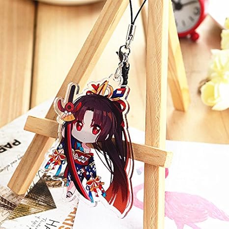 Amazon ロリ社 陰陽師シリーズストラップ キーホルダー 携帯飾り 小物 グッズ 本格幻想ｒｐｇ 携帯ゲーム 大人気 萌え かわいい 可愛い かっこいい 茨木童子 大天狗 神楽 晴明 酒吞童子 いろいろ24種類あり 妖刀姬 特典カバー アニメ 萌えグッズ 通販