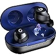 Hikapa X9 Wireless Earbuds Bluetooth 5.3 Headphones Waterproof Stereo Earphones in Ear Touch Control with Microphone Headset with Deep Bass for Sport, Gaming and Running(Blue)