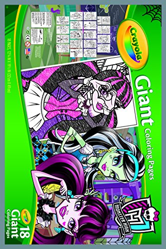 Crayola Monster High Giant Coloring Pages on Galleon Philippines