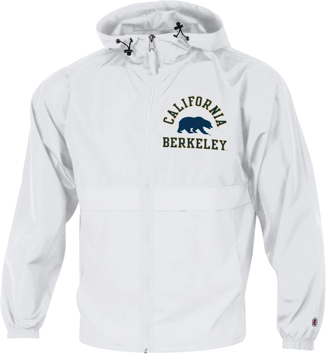 champion windbreaker grey