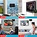 【Updated 2018 Version】 Professional TV Antenna-Indoor Digital HDTV Antennas Amplified 60-100 Mile Range 4K HD VHF UHF Freeview for Life Local Channels and Programming for All Type of Television