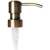 Brass Soap and Lotion Replacement Pump - Bird Head - One Pack