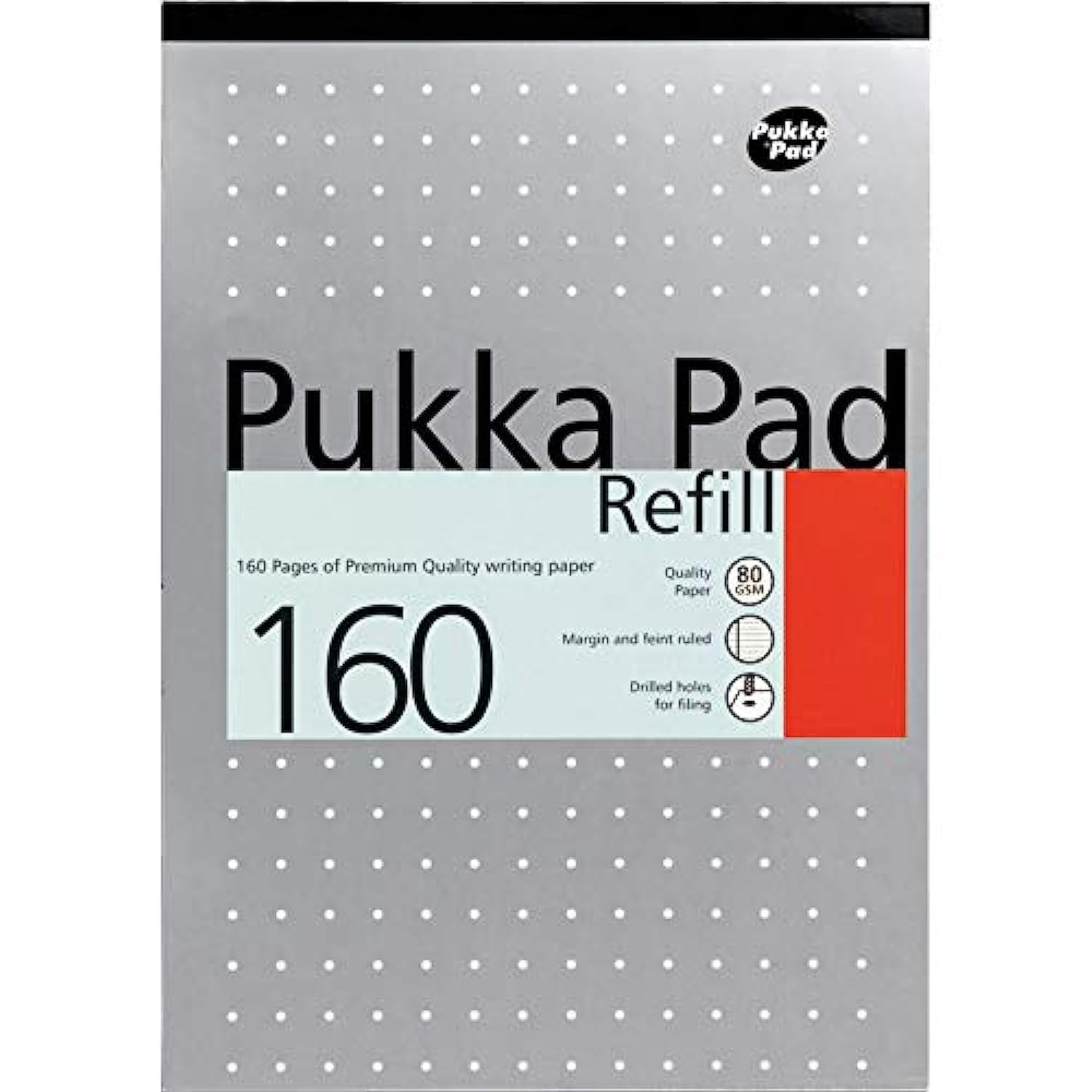 PUKKA PAD HEADBOUND A4 Plain Refill PAD REFPLN (Pack of 6)