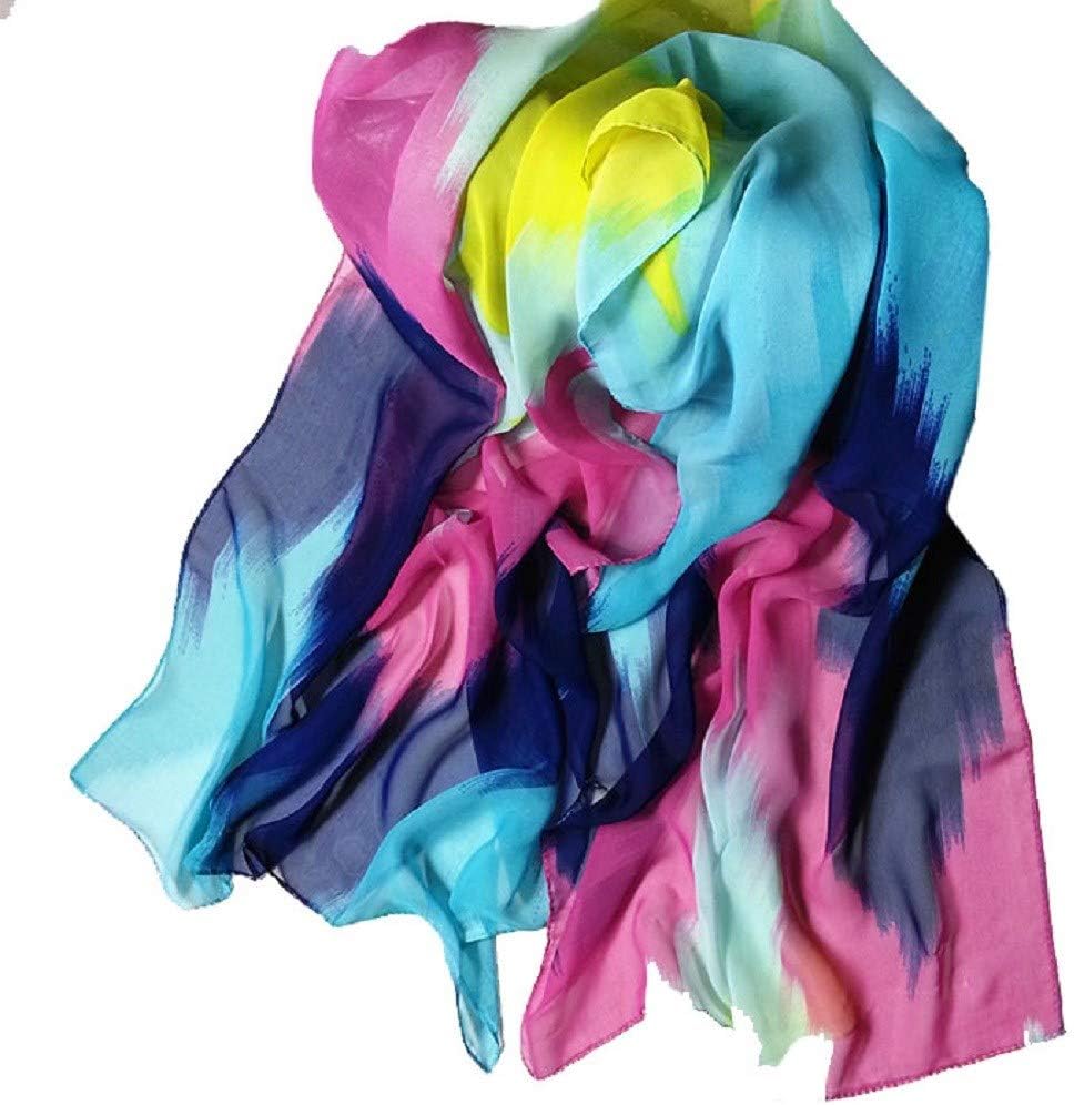 Datework Women Summer Boho Style Wrap, Large Long Shawl Scarf, Chiffon Lace Handbag Scarves