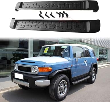 Amazon Com Kpgdg Fit For Fj Cruiser 2007 2016 Aluminium Side Step