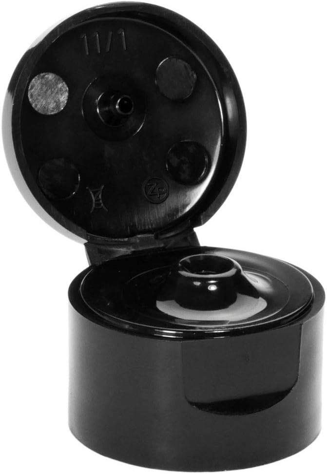 Octopus 5 x 250 ml plastic bottles, HDPE plastic bottles with black flip-top cap, empty bottles with black hinged cap - Image 5