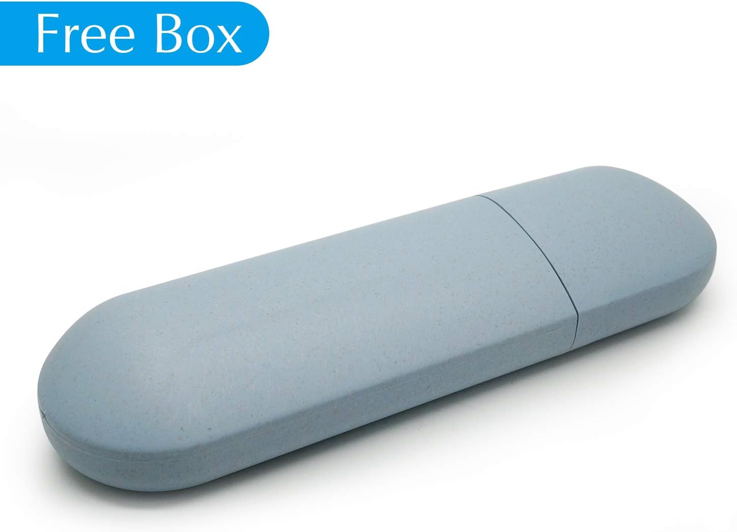 Promway Denture Brush/False Teeth Brush and Tongue Cleaner Set Carolina Blue: Health & Personal Care