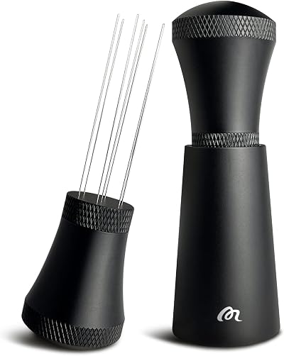 MICXNIC WDT Tool Espresso Aluminum 0.3mm 7+3 Needles with Stand Black