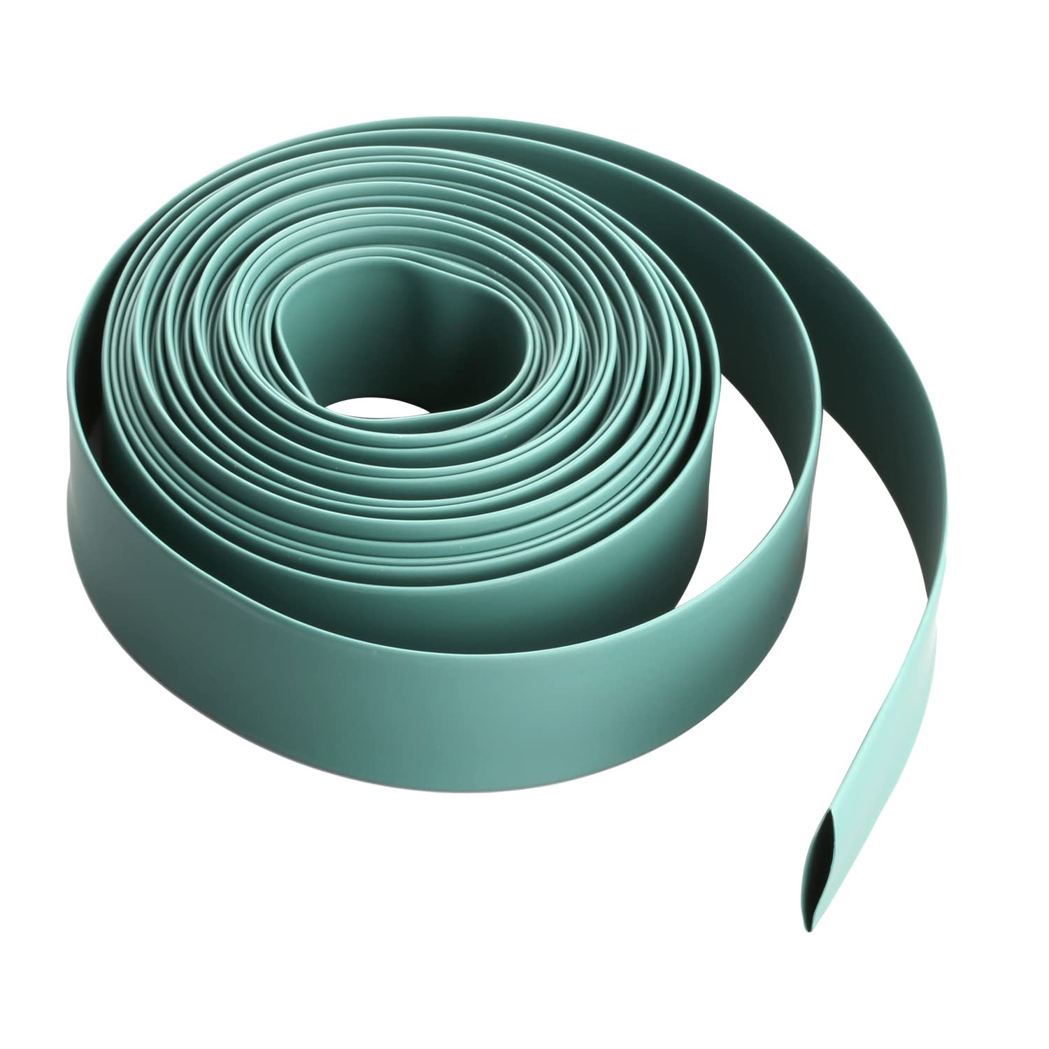 Othmro 1pc Heat Shrink Tubing, 16mm ID Shrink Tube Electric Insulation Tube, 2:1 Ratio Heat Shrink Sleeving Cable Protector—Green (Length: 4.5m)