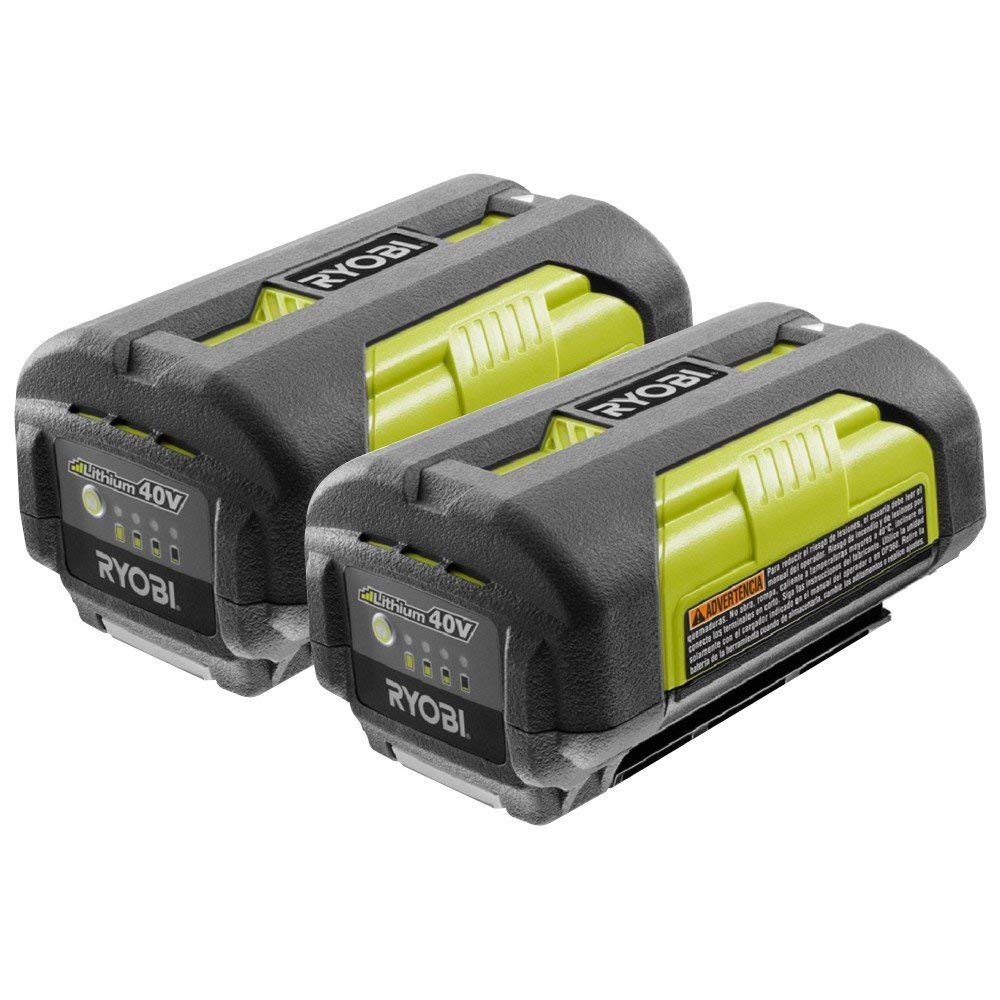 Ryobi OP4026 40-Volt Lithium-ion Battery (2 Pack) (Renewed)